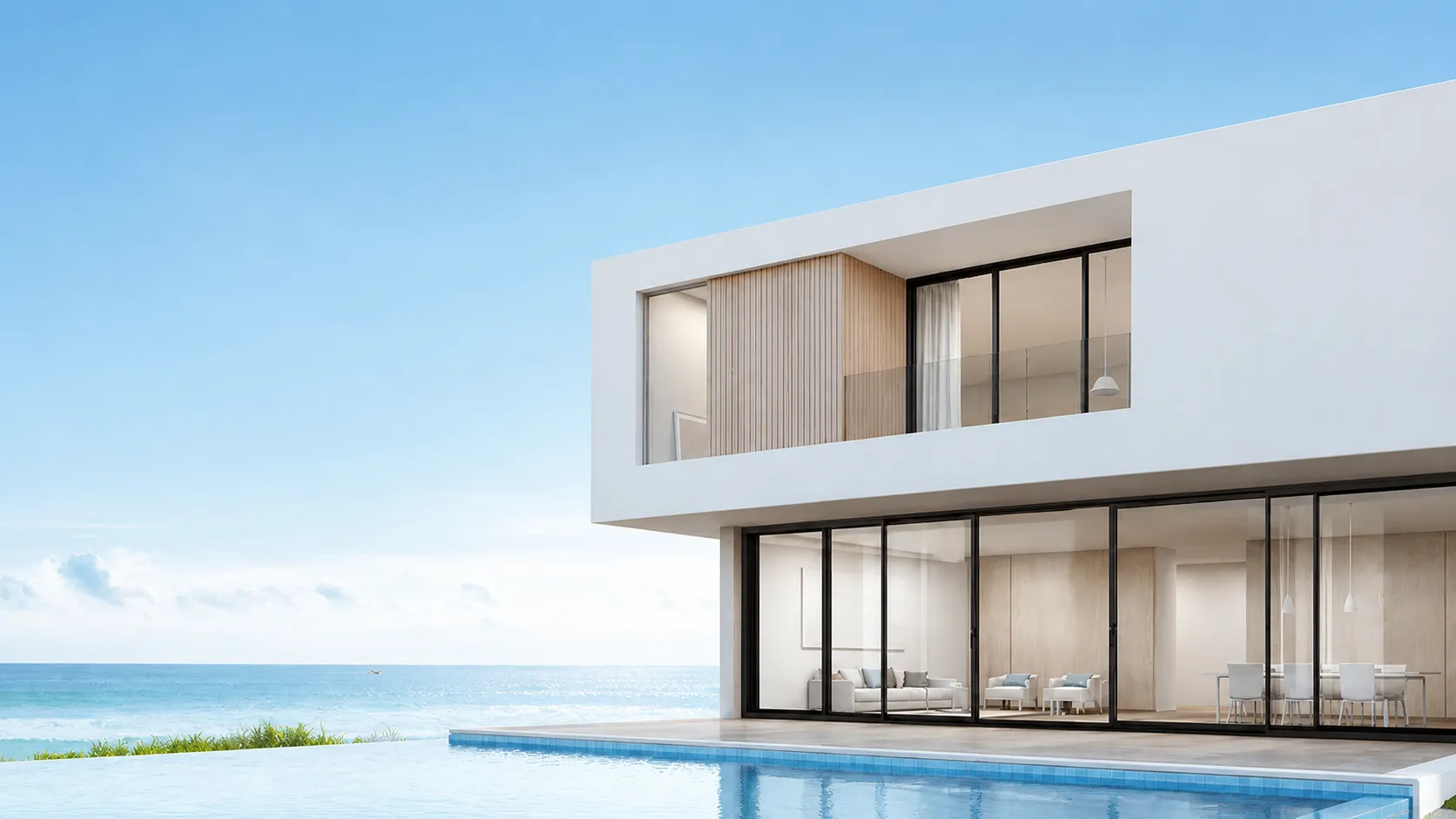 SMIRO aluminium systems in modern residential project