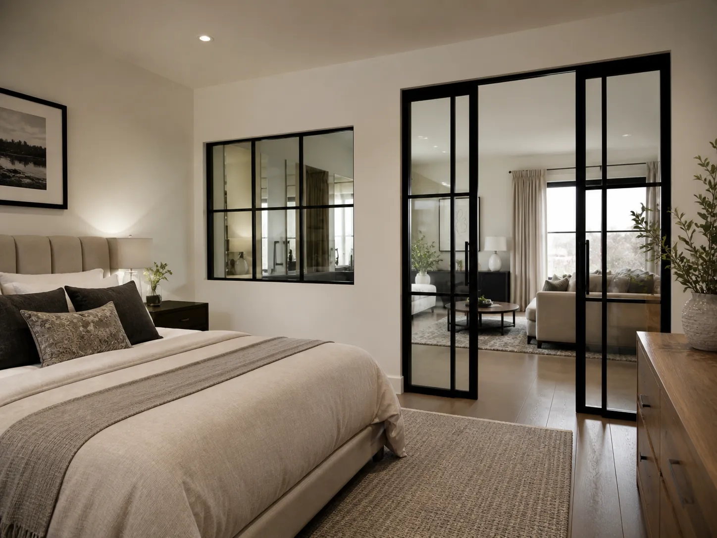 Fixed aluminium window system for facade rhythm
